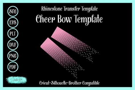 Cheer Bow Template Ideas